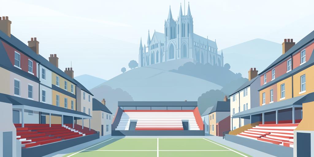 Stylised illustration of Sincil Bank