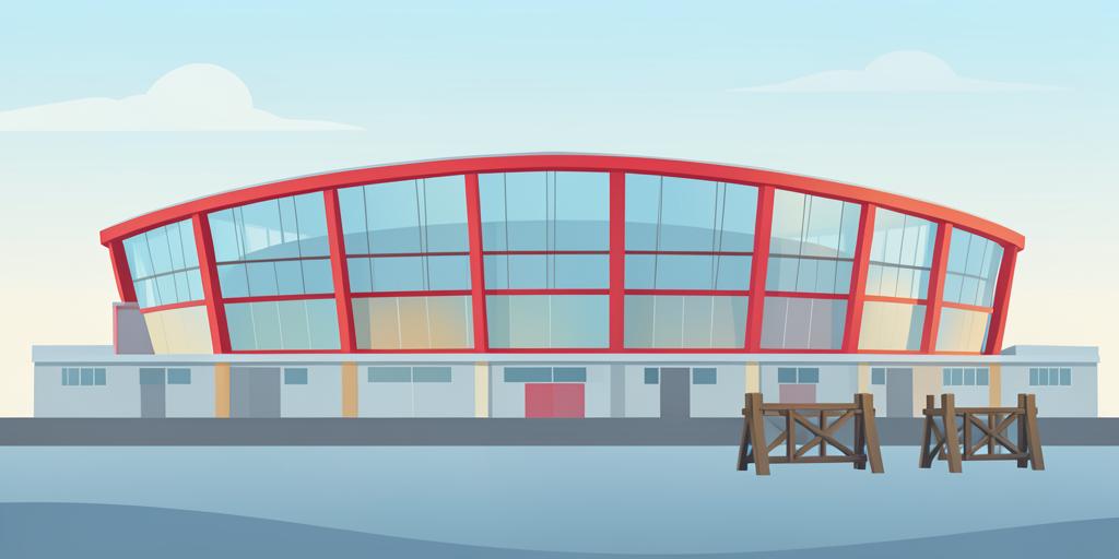 Stylised illustration of Riverside Stadium